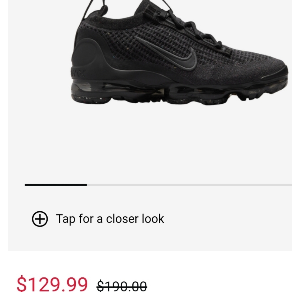 Brand new Nike Vapor Max sneakers